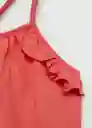 Camiseta Misi Coral Talla 10 Niña Mango