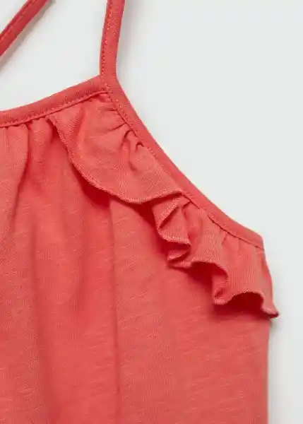 Camiseta Misi Coral Talla 10 Niña Mango