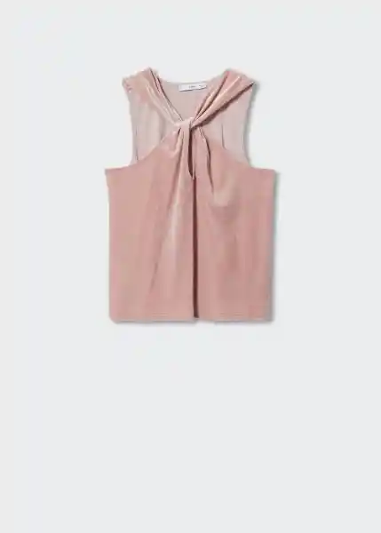 Top Xknot Rosa Palo Talla M Mujer Mango