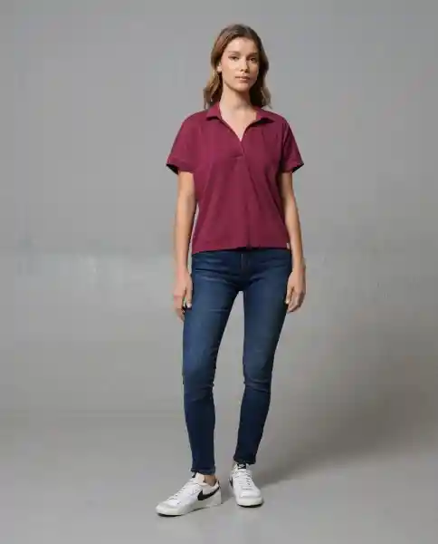 Camiseta Mujer Rojo Talla XL 203G102_ROJ191726 Rifle