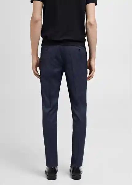 Pantalón París Indigo Talla 36 Hombre Mango