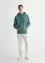 Buzo Sudadera York Verde Talla 19 Teen Niños Mango