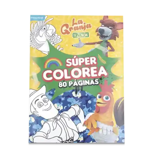 Libros Granja de Zenón Surtidos Para Colorear - Silvia Jacoboni
