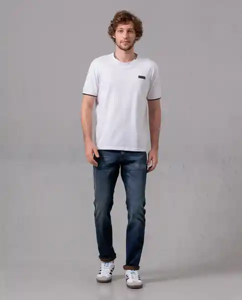 Jean Straight Hombre Azul Colonial Ultraoscuro T 28 65579 Rifle