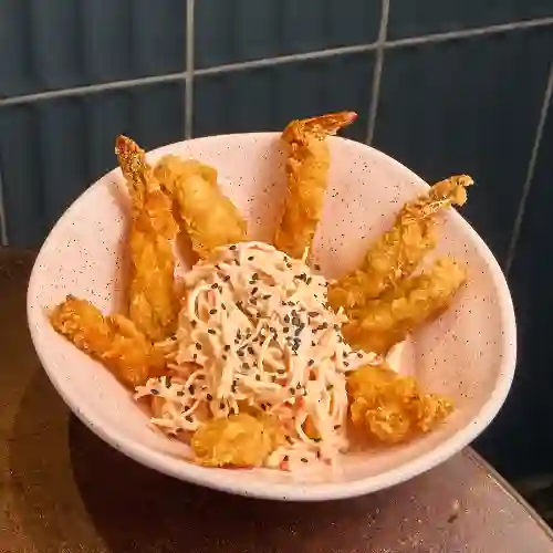 Langostinos Tempura