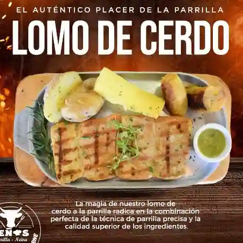 Lomo de Cerdo Al Carbón 300 gr