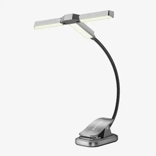 Glocusent Luz de Lectura Usb Tri-Head Gris