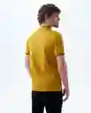 Camiseta Hombre Amarillo Talla XL 800G003_AMA160948 Americanino