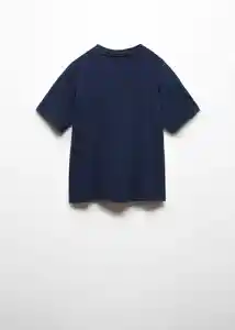 Camiseta Pani6 Navy Talla 06 Niños Mango