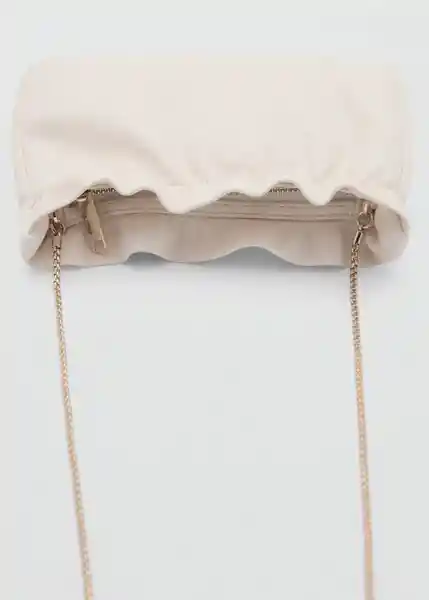 Bolso P Alba Crudo Talla 99 Mujer Mango