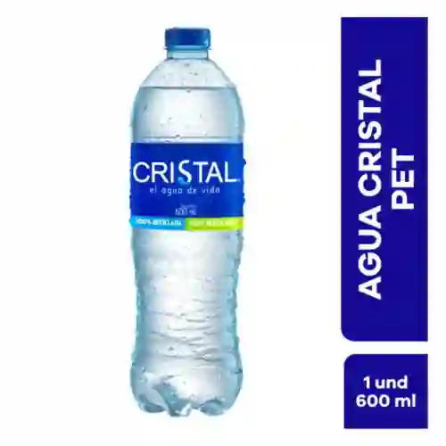 Agua Cristal Pet 600 Ml Postobon