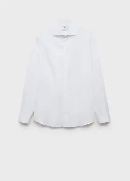 Camisa Alfred Blanco Talla XS Hombre Mango