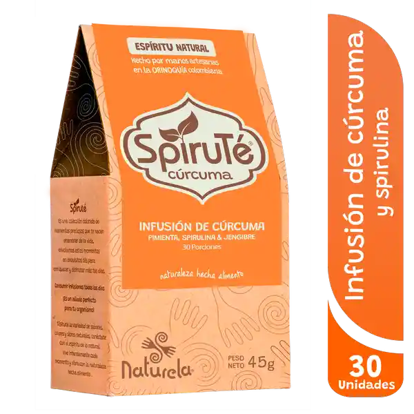 Naturela Infusión Spirute de Cúrcuma