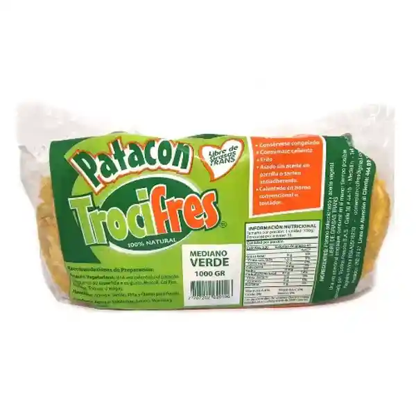 Trocifres Patacón Verde