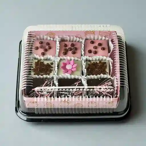 Caja Brownie Decorados