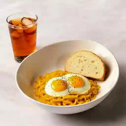 Huevos con Bebida 12 Oz