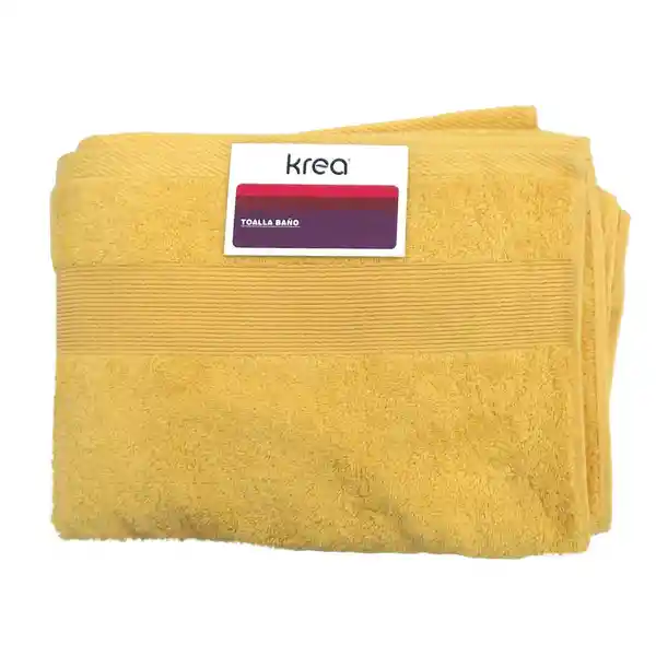 Krea Toalla Manos Amarillo