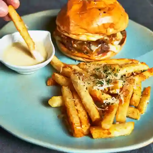 Hamburguesa carne angus septimo