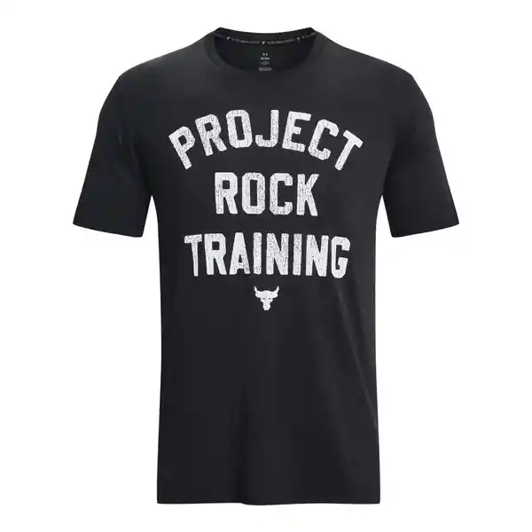 Under Armour Camiseta Pjt Rock Training Ss Hombre Negro XL