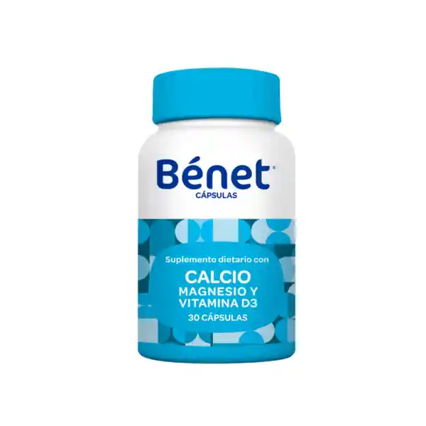 Cápsulas Benet Calcio x 30 Cápsulas x 15 Und
