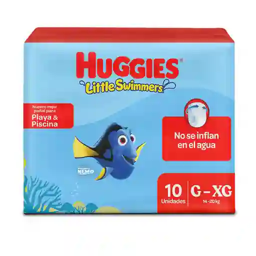 Pañales Huggies Little Swimmers Etapa 3-4/G-XG