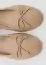 Zapatos Mer Caramelo Talla 39 Mujer Mango