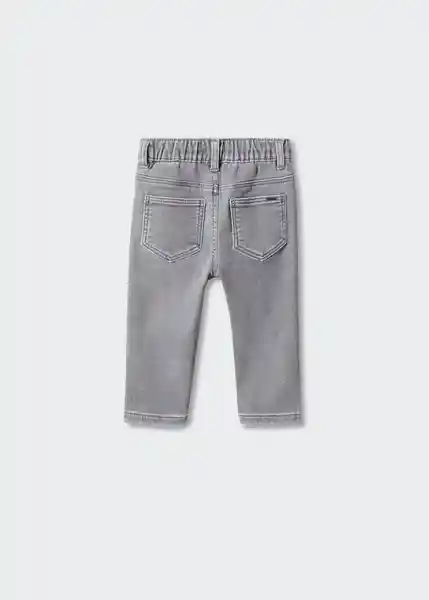 Jean Pablo Tejano Gris Talla 69 Niños Mango