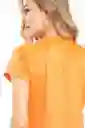Camiseta Tornasol Color Naranja Masmelo Talla L Ragged