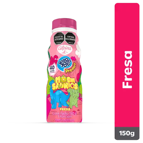 Yogo Premio Fresa Botella 150 g