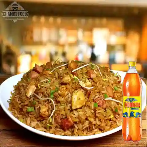 Combo Arroz Chino (3 Personas) + Colombiana 1.5 l