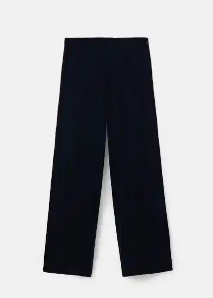 Pantalón Combi Navy Talla 36 Mujer Mango
