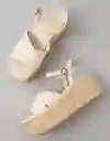 Sandalias Calzado Mujer Café Talla: 6. 6447210 American Eagle