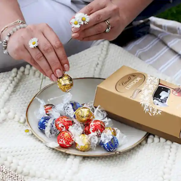 Lindor Bombón de Chocolate Sabores Surtidos Caja