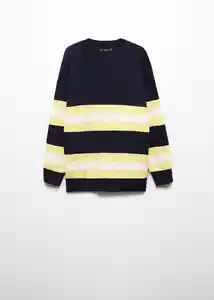 Buzo Jersey Abril Navy Talla S Mujer Mango