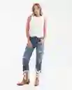 Chaleco Stripe Smart Vest Crudo Pristino Claro Talla S Chevignon