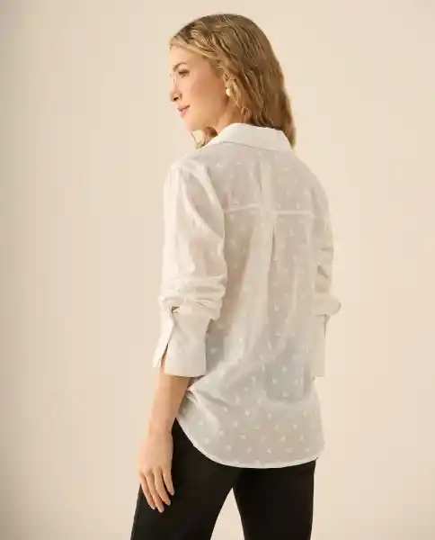 Camisa Blanco 0 Claro Talla M 413G021 Esprit