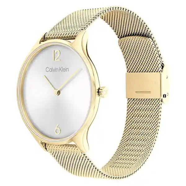 Reloj Timeless Para Mujer Color Dorado 2H 25200003 Calvin Klein