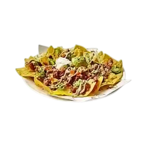 Nachos con Carne Al Pastor