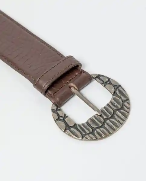 Cinturón Boho Café Caramelo Oscuro Talla S Chevignon