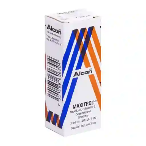 Maxitrol Ungüento Oftálmico (3.500 UI/6.000 UI/1 mg) 3.5 g