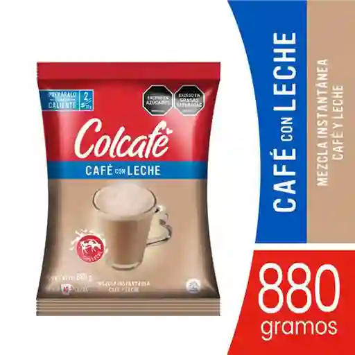 Colcafé Café con Leche en Polvo Instantáneo 