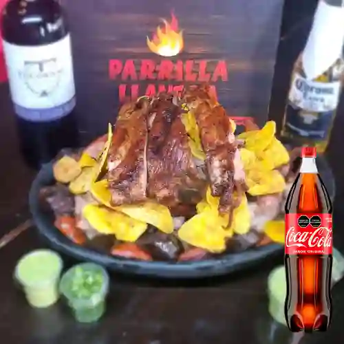 Picada Llanera para 3 Personas +Cocacola Org 1.5l