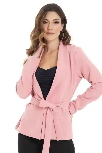 Blazer Santorini Color Rosado Palo de Rosa Talla M Ragged