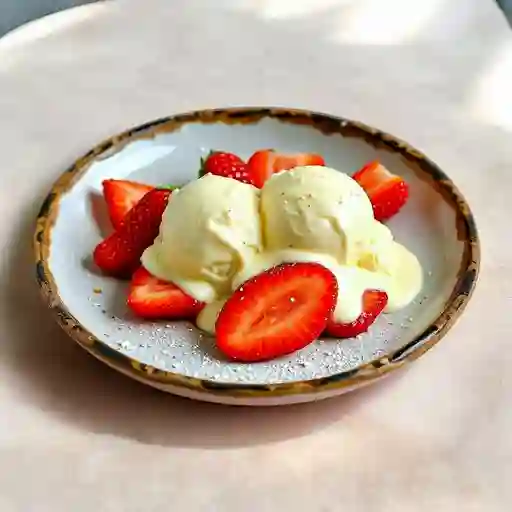 Fresas Con Crema