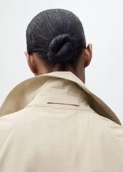 Abrigo Trench Class Beige Talla XL Mujer Mango