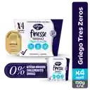 Yogurt Griego Finesse Tres Zeros 150 g x 4 Und