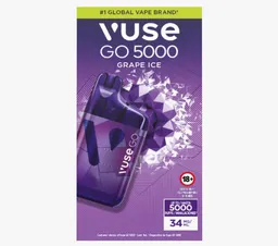 Vuse Vapeador 5000 Grape Ice 34 mg