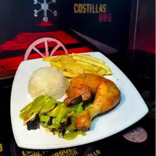 Bandeja con Pollo