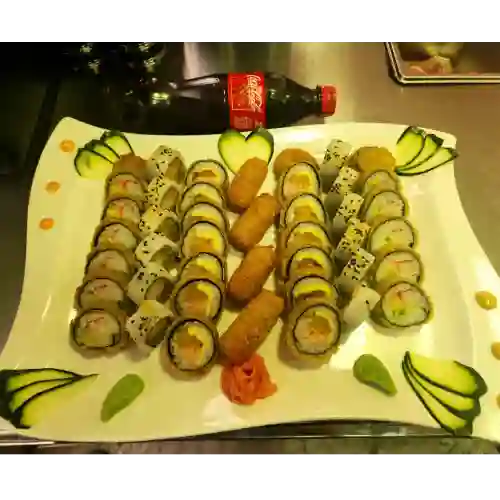 Combo Sushi 40 Piezas Mas Gaseosa
