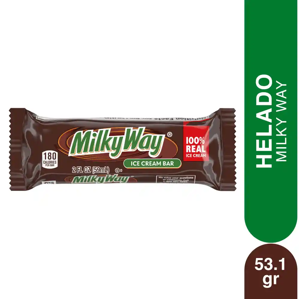 Milky Way Helado Barra Leche Chocolate